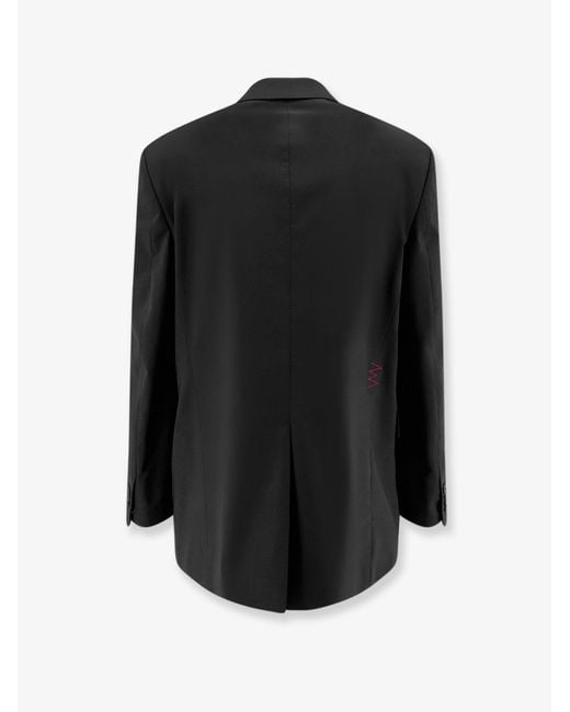 Blazer di Amaranto in Black da Uomo