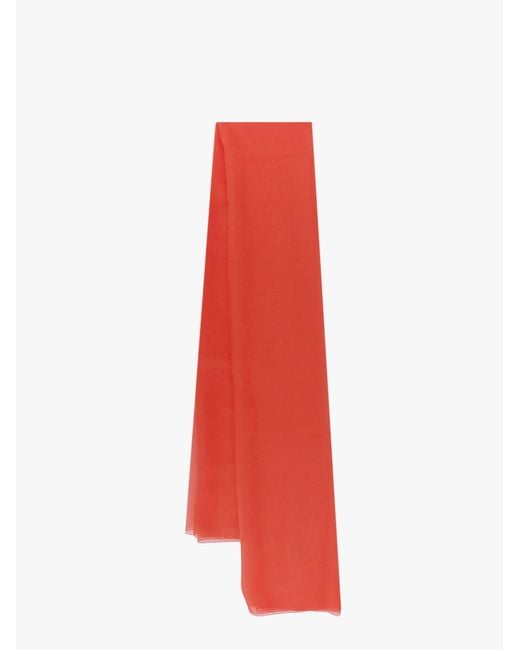 Max Mara Red Rivera Scarf
