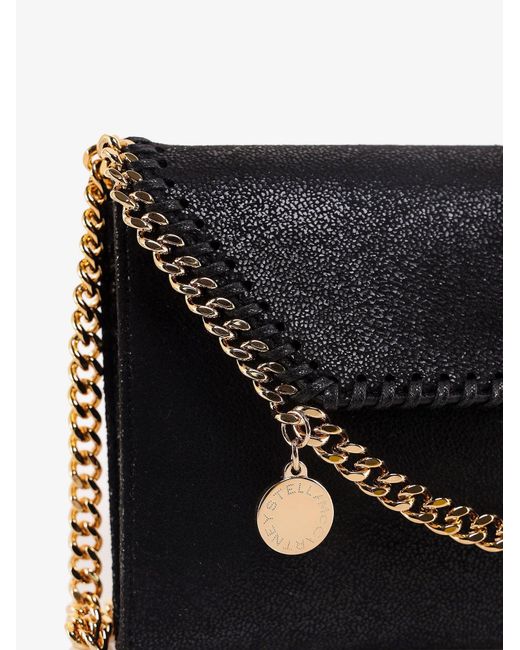Stella McCartney Gray Falabella Shaggy Deer Shoulder Bag
