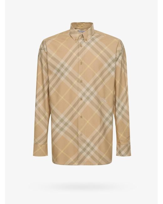 Burberry Natural Shirts for men