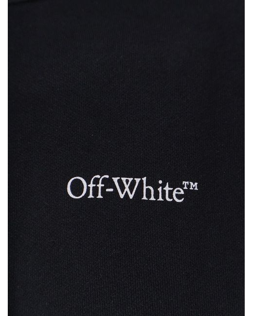 Off-White c/o Virgil Abloh Blue Off Cotton Sweatshirt for men