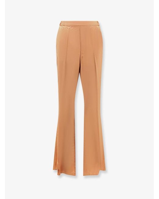 Mes Demoiselles White Silk Trousers