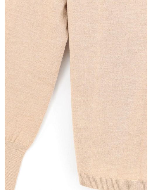 Aspesi White Virgin Wool Sweater