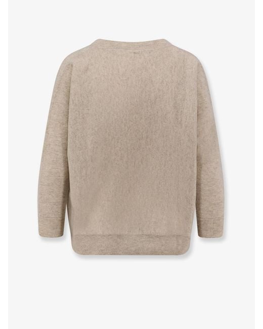 Lisa Yang Natural Kenny Cashmere Sweater