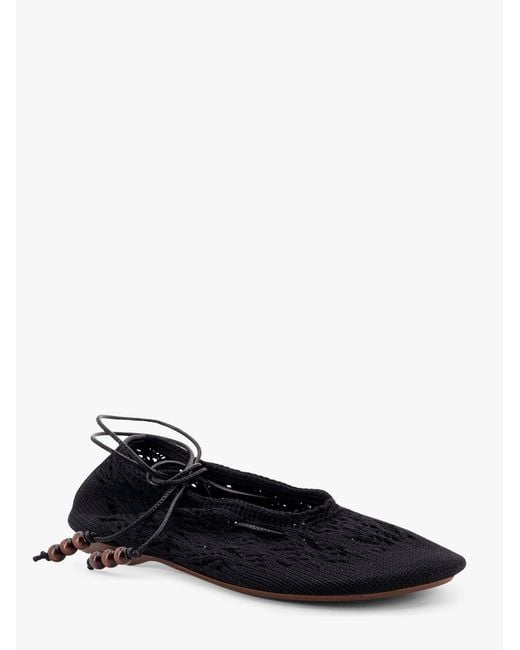 バレエシューズ ALOHAS Rosemary crochet ballerinas with ankle ties Rosemary crochet ballerinas with ankle ties ALOHAS - Nugnes1920