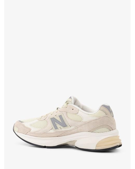 New Balance White U2010 Mesh And Suede Sneakers With Side Logo for men