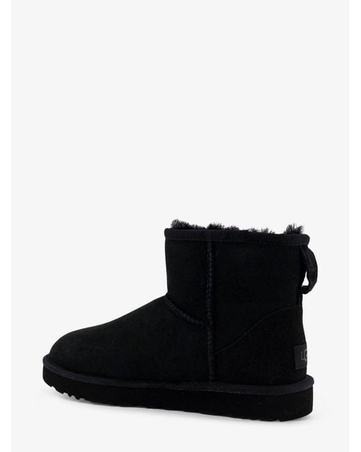 Ugg Black Classic Mini Ii Suede Boots