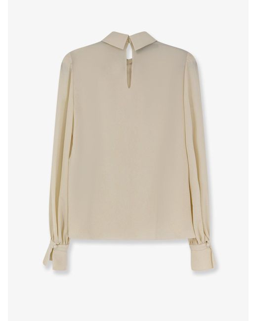 Valentino White Silk Shirt