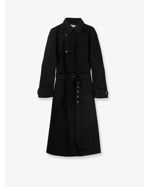 Entire studios Black Classic Cotton Trench