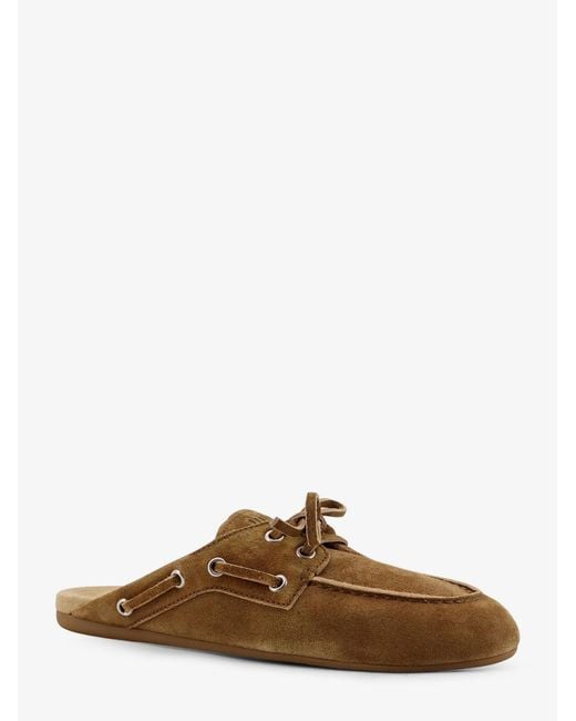Miu Miu Brown Suede Sandals
