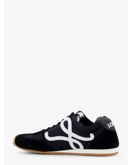 Loewe White Ballet Runner 2.0 Nylon With Side Logo Sneakers