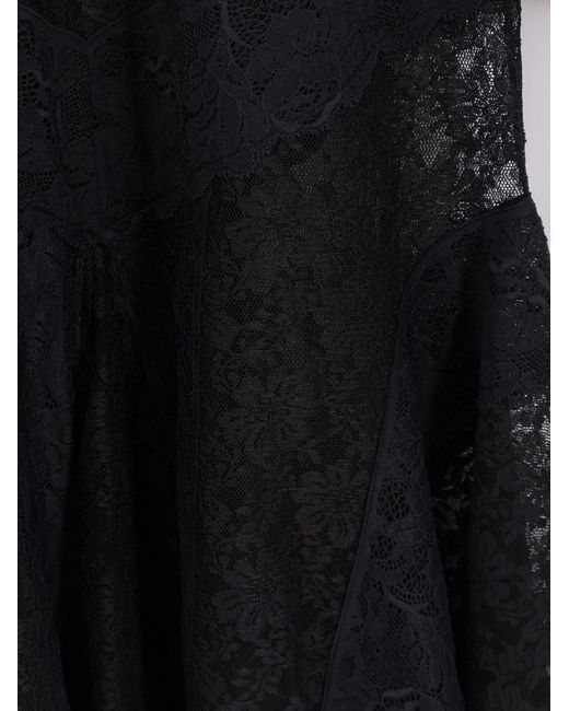 The Attico Blue Lace Dress