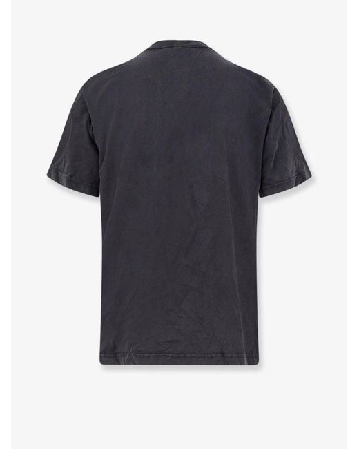 Balenciaga Black Standard Cotton T-Shirt for men