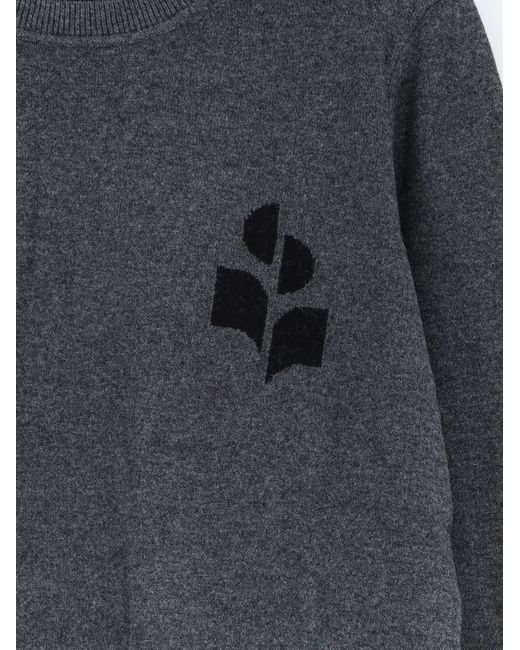 Isabel Marant Blue Cotton Blend Sweater