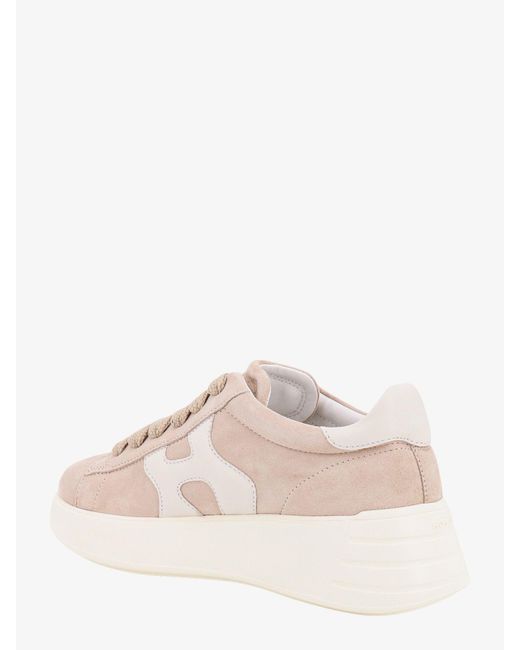 Hogan Pink Lace-up Sneakers