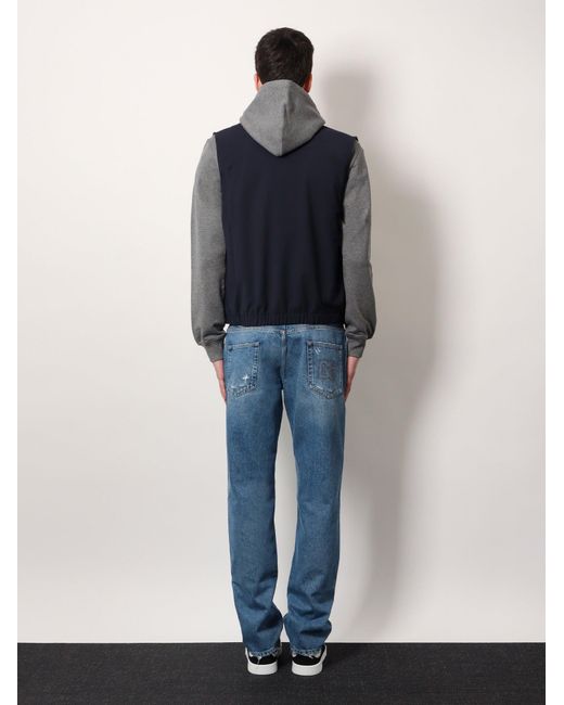 Dolce & Gabbana Blue Jacket for men