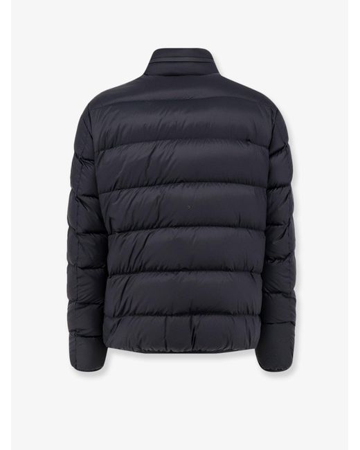 Moncler Black Dalalven Down Jacket With Hidden Hood for men