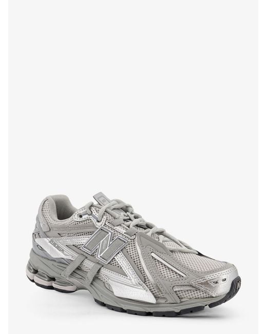 New Balance Gray 1906 Mesh Sneakers With Side Logo