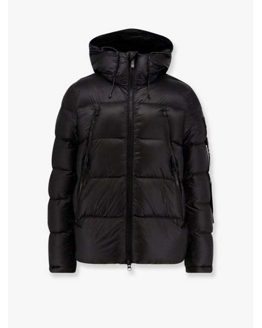 OUTHERE Black Strife Nylon Down Jacket for men