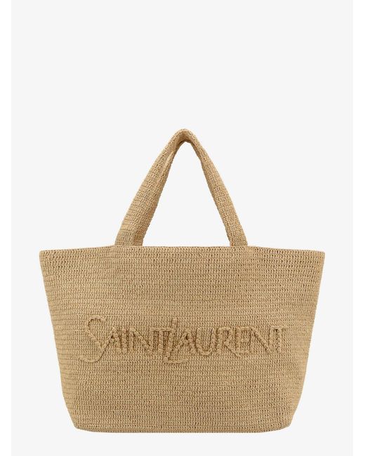 Saint Laurent Natural Shoulder Bag