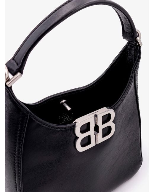 直営店☆BALENCIAGA☆ BB SOFT HOBO S 2WAY ショルダーバック Balenciaga Bb Soft Hobo S in Black | Lyst