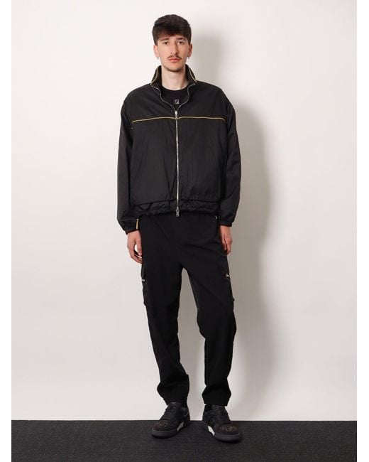 Fendi Black Reversible Nylon Jacket for men