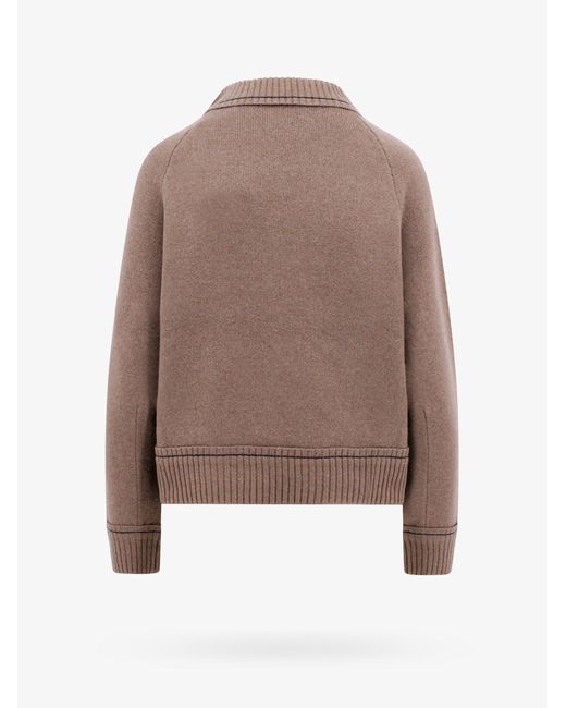 Sacai Brown Sweater