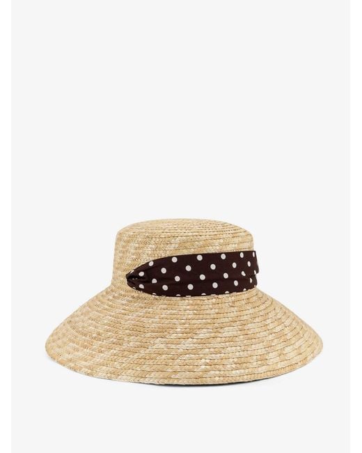 Lavi Natural Madeleine Raffia Hat