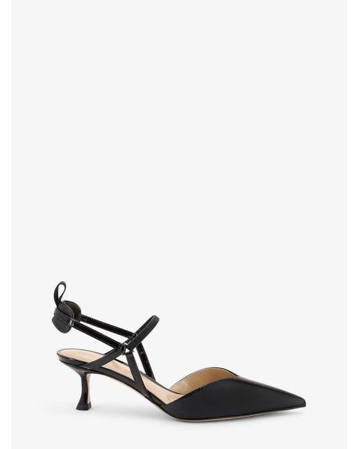 Fendi White Very Colibrì Patent Leather Décolleté
