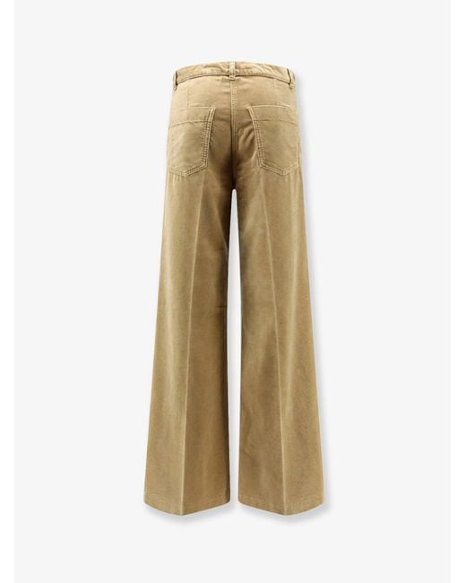 Aspesi Natural Velvet Trousers