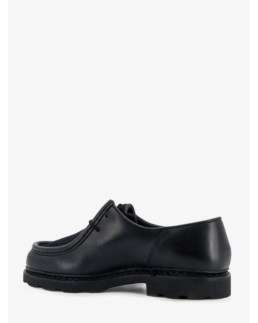Paraboot Black Michael Leather Lace-Up for men
