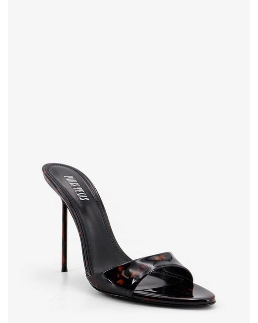 Paris Texas Brown Lidia Patent Leather Sandals