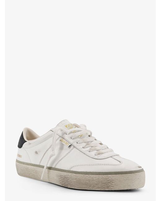 Golden Goose Deluxe Brand White "Soul Star" Sneaker for men
