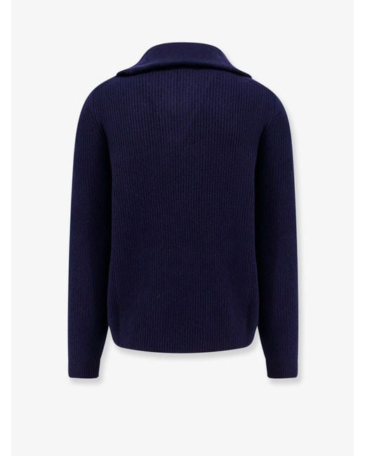 Alpha Studio Blue Sweater for men