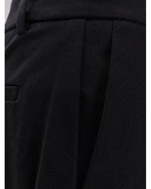 Joseph Black Tafira Viscose And Cotton Trousers