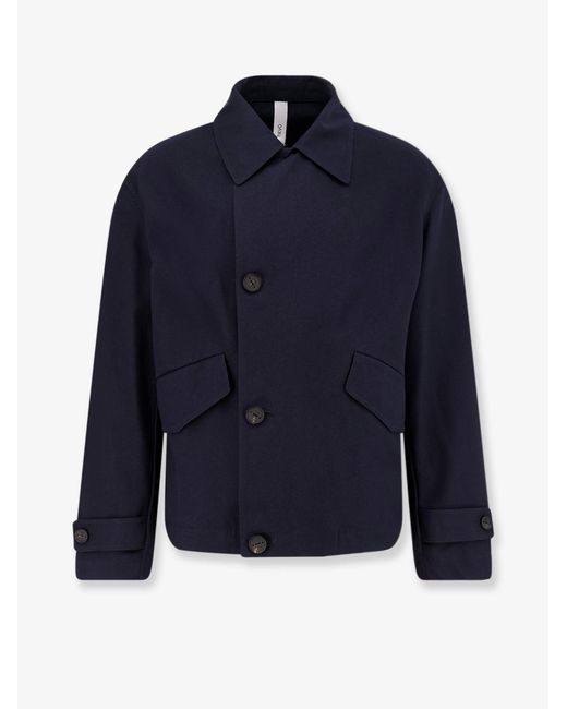 Hevò Blue Isola Di San Pietro Cotton Jacket for men