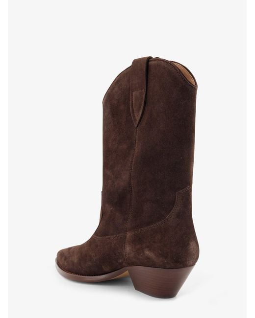 Isabel Marant Brown Duerto Suede Boots