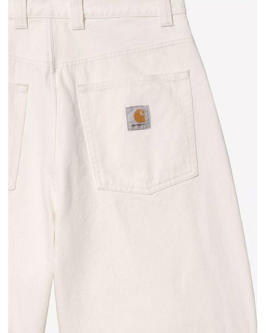Carhartt Natural Brandon Denim Bermuda Shorts for men