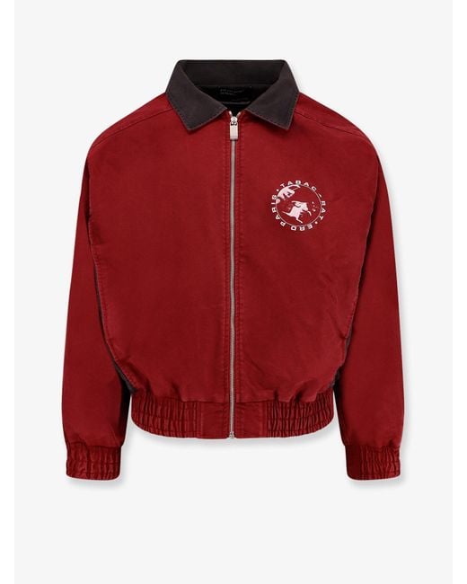 Enfants Riches Deprimes Red Tabac Rat Track Cotton Jacket for men