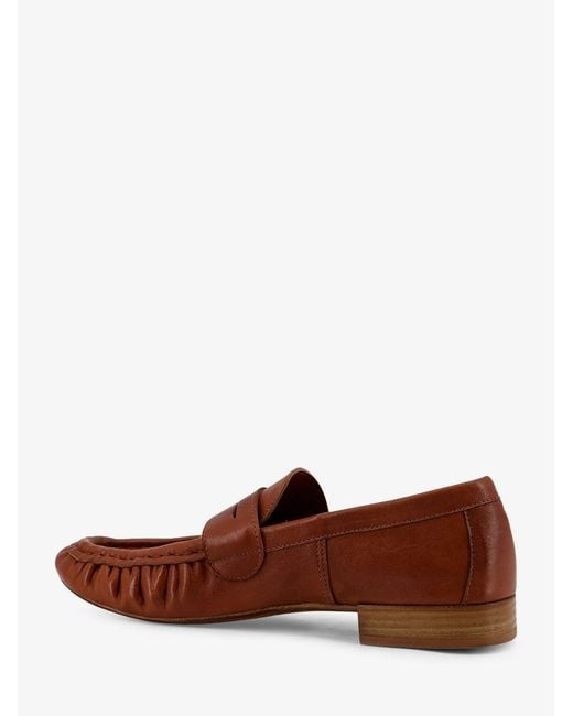 Semelle Brown Leather Loafers for men