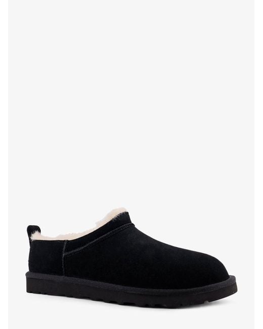 Ugg Black M Classic Micro Suede Sandals for men