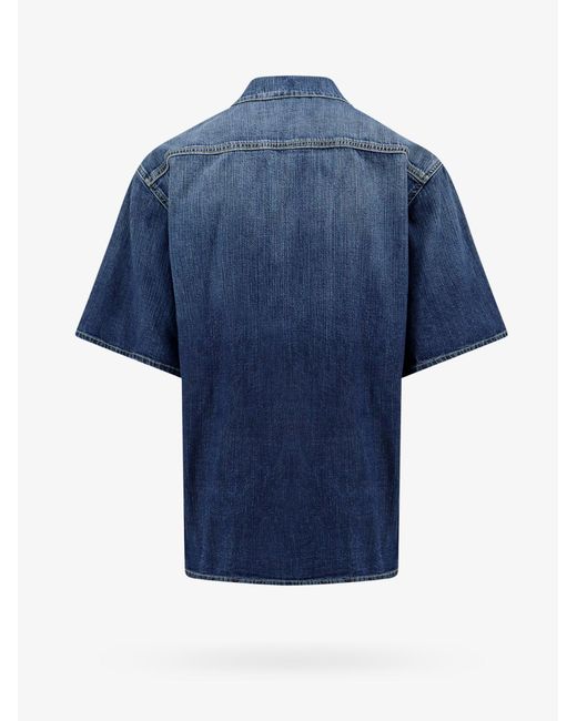 Alexander McQueen Blue Shirt for men