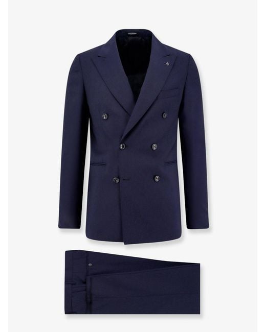 Tagliatore Blue Suits for men