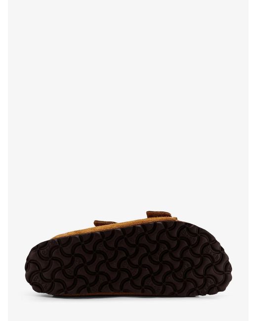Birkenstock Brown Arizona Rivet Suede Sandals