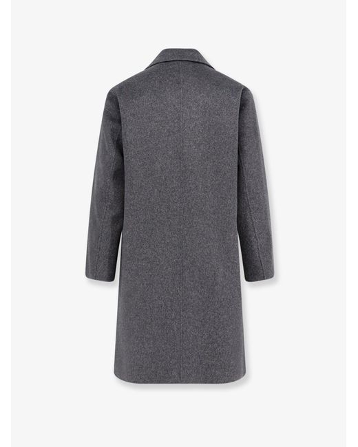 Amaranto Gray Outdoor Wool Coat