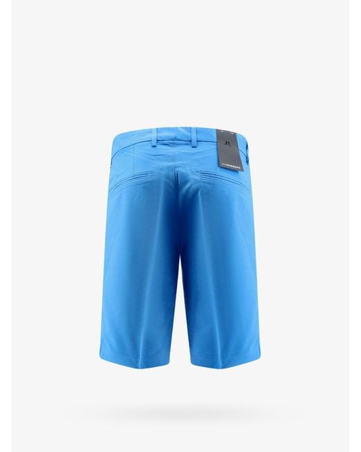 J.Lindeberg Blue Bermuda Shorts for men
