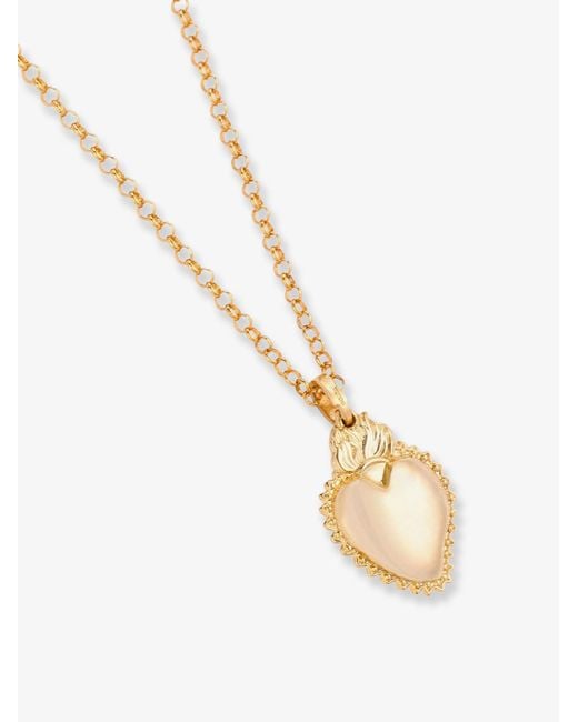 Dolce & Gabbana White Brass Necklace