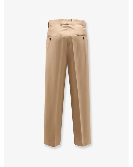 Amaranto Natural Cotton Trousers for men
