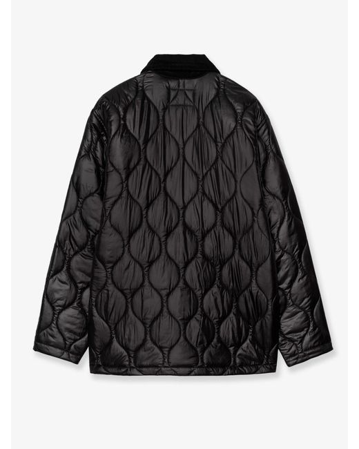 Carhartt Black Oscar Chore Liner Quilted Nylon Jacket for men