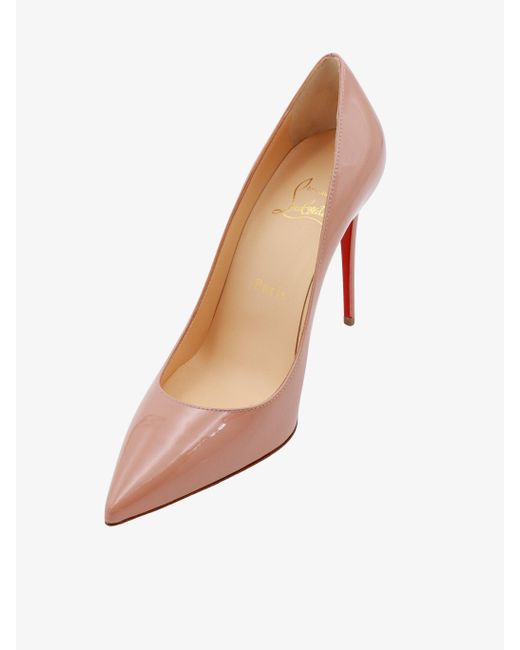 Christian Louboutin Pink Kate 100 Patent Leather Dã£Âcolletã£Â